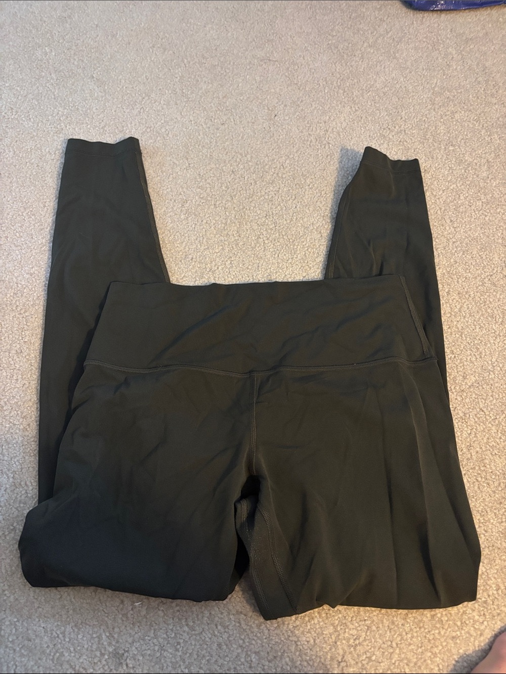 lululemon athletica army green High-Rise Performance Leggings, Align 28 in